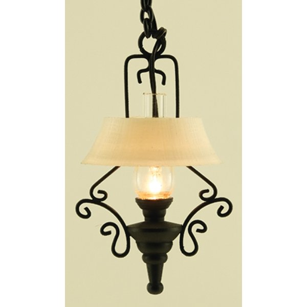MH1035 Ornate Hanging Kitchen Lamp for Dollhouse Miniature