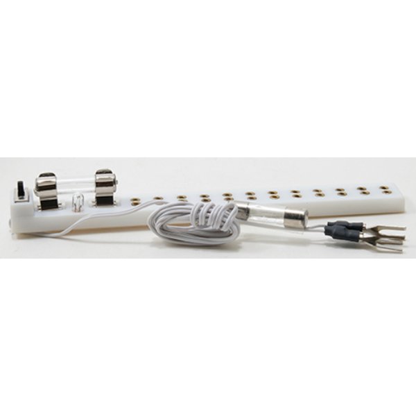 MH44008 Petite 12-Outlet Power Strip with Fuse & Switch for Dollhouse Miniature