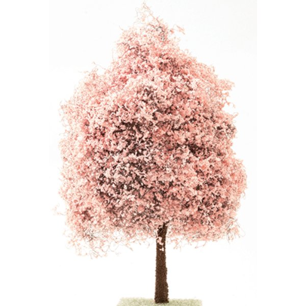 CA2531 6 in. Flowering Cherry Tree on Spike for Dollhouse Miniature