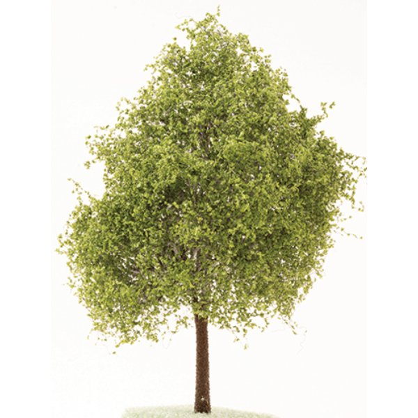 CA2532 6 in. Light Green Oak Tree on Spike for Dollhouse Miniature