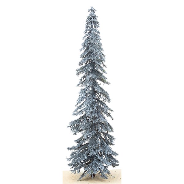 CA5543 12 in. Eastern Blue Spruce Tree on Spike for Dollhouse Miniature