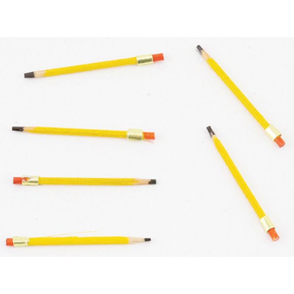 IM65648 Pencils for Dollhouse Miniature - Pack of 6