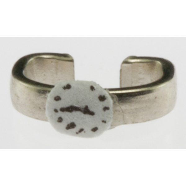 MUL3492 Watch for Dollhouse Miniature, Silver