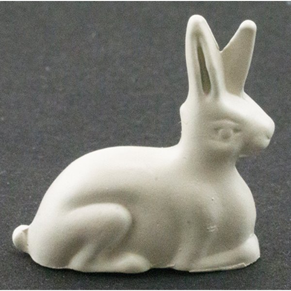 MUL1517B Replacement White Chocolate Bunny for Dollhouse Miniature