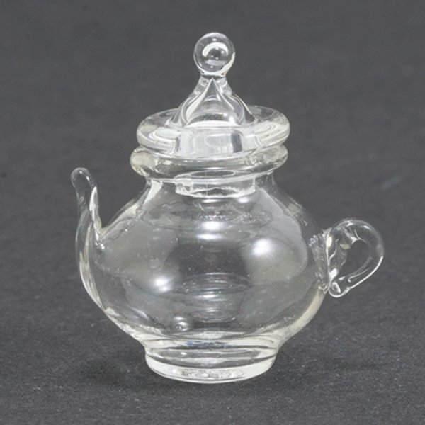 IM65704 Glass Teapot for Dollhouse Miniature