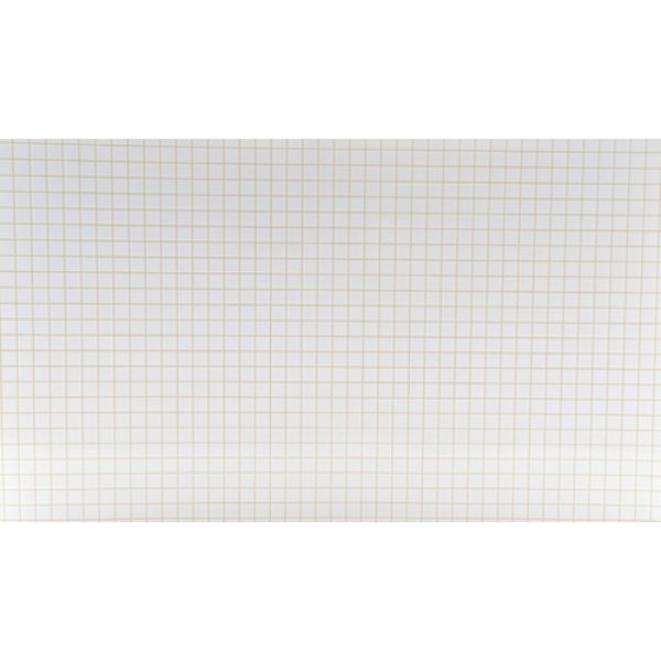 MH5934 Large Check No Wax Floor Tile for Dollhouse Miniature - White