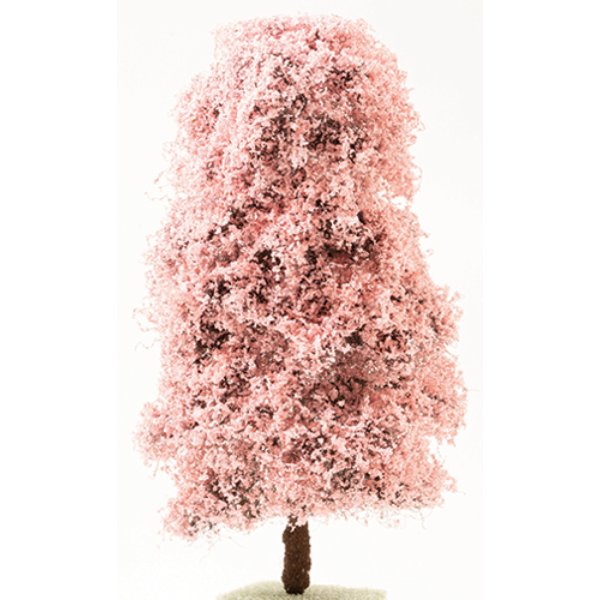 CA3531 8 in. Japanese Flowering Cherry Tree on Spike for Dollhouse Miniature