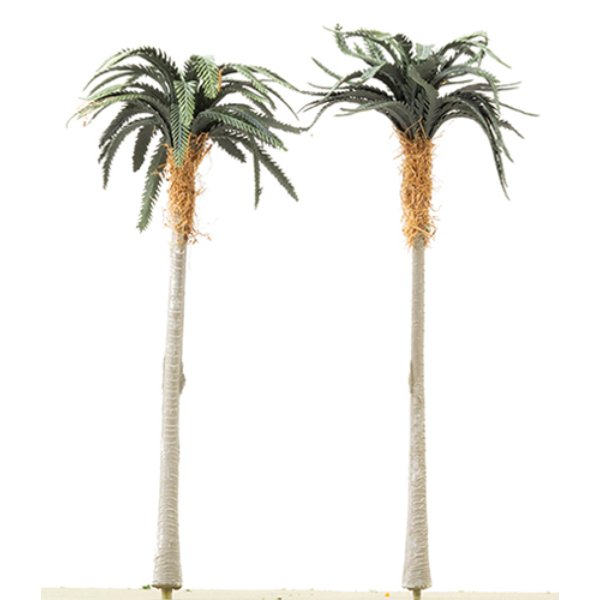 CA0554 5.5 in. Palm Tree Set for Dollhouse Miniature - Set of 2