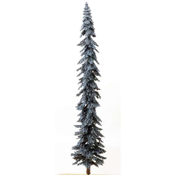 CAST0615 20 in. Tall Spruce Tree on Spike for Dollhouse Miniature - Blue