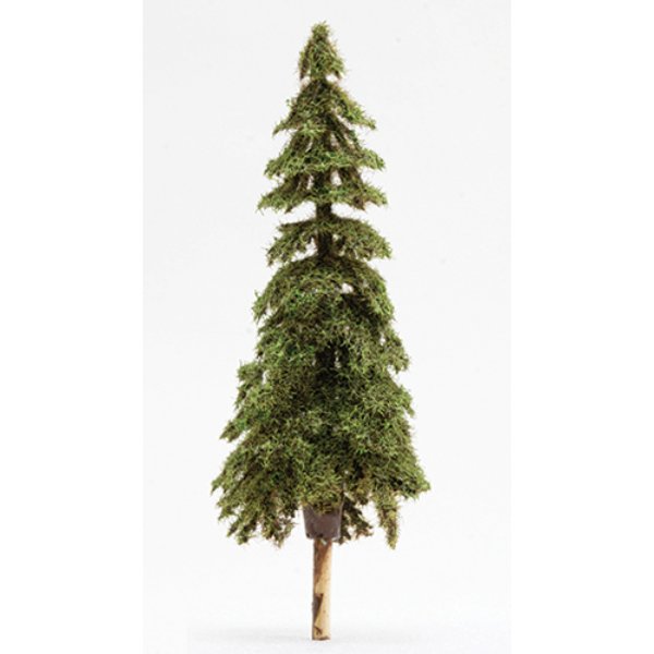 CA5548 4 in. Appalachian Green Spruce Tree on Spike for Dollhouse Miniature