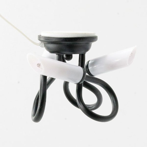 MH14050BK 12V 3 Light Modern Ceiling Light for Dollhouse Miniature - Black