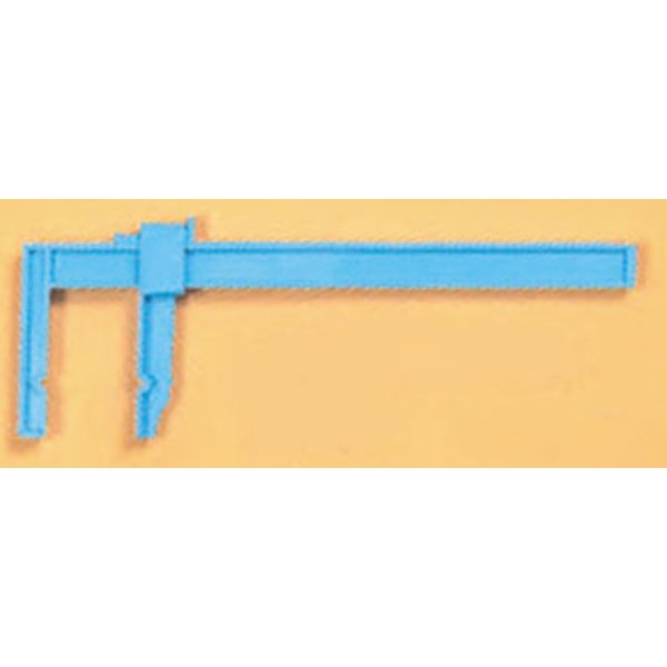 EXL55664 7 in. Large Adjustable Plastic Clamp for Dollhouse Miniature - 2 Piece