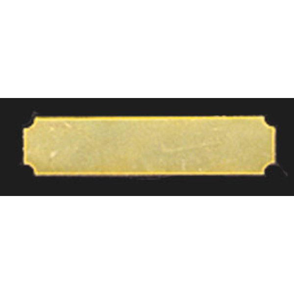 BLD135 Rectangular Push Plate for Dollhouse Miniature