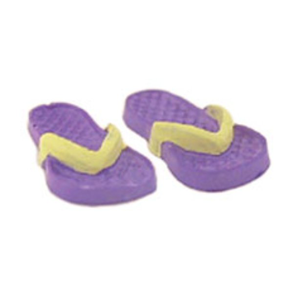 CAR1369 Adult Assorted Flip Flops for Dollhouse Miniature