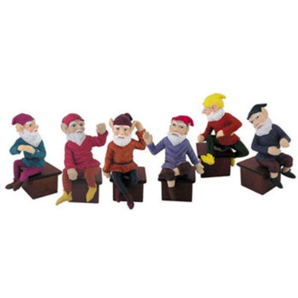 DDL1208 3.5 in. Medium Gnome for Dollhouse Miniature - Assorted Color