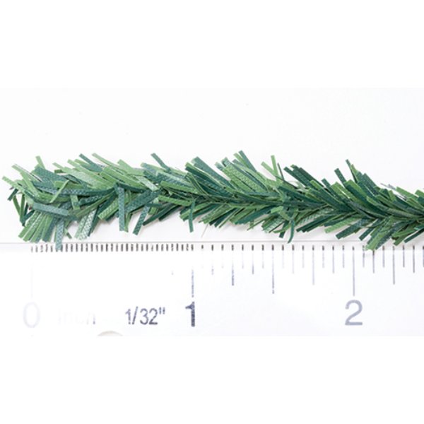 DDL986 17 ft. Long Mini Pine Roping for Dollhouse Miniature - Green
