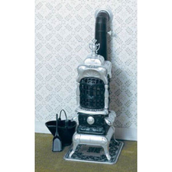 CB2109 F-210 Parlor Stove Kit for Dollhouse Miniature