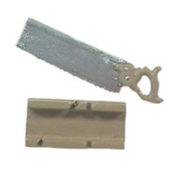 ISL0136 Miter Box & Saw for Dollhouse Miniature