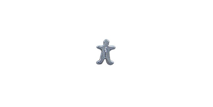 ISL0416 Gingerbread Man Cookie Cutter for Dollhouse Miniature