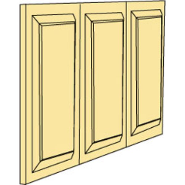 NE1050 DPA-32-3 Door Panel for Dollhouse Miniature
