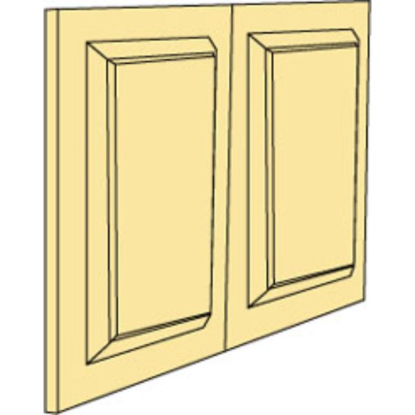 NE1052 DPA-48-2 Door Panel for Dollhouse Miniature