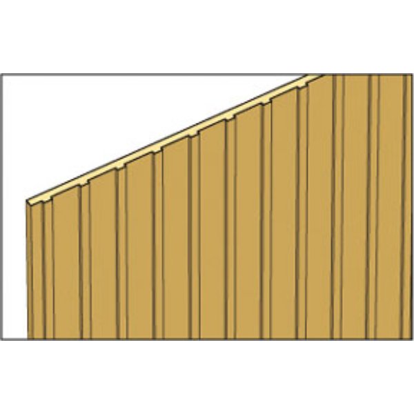 NE406 0.25 in. Board & Batten for Dollhouse Miniature