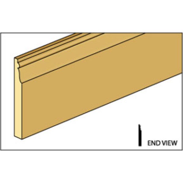 NE947 BBC-16 Baseboard for Dollhouse Miniature