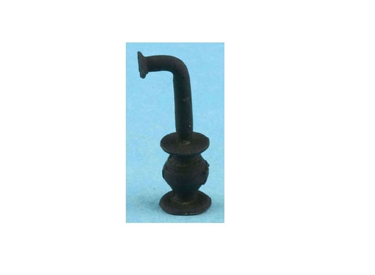 MUL2568 Pot Belly Stove for Dollhouse Miniature