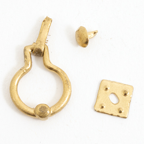 OLDCG125 Knocker for Dollhouse Miniature, Gold