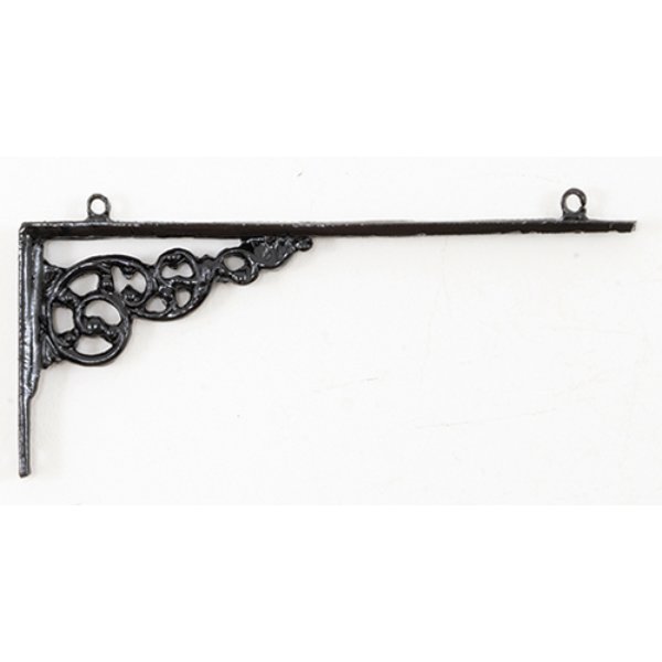 ISL2847 Colonial Store Sign Hanger for Dollhouse Miniature - Black