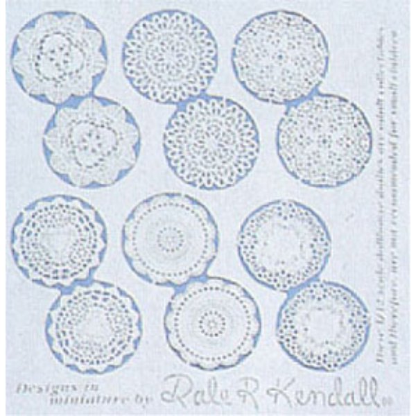 JKM125 Doilies for Dollhouse Miniature