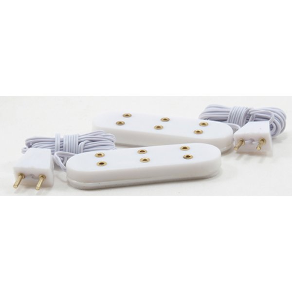 MH656 Triple Receptacle for Dollhouse Miniature - Pack of 2