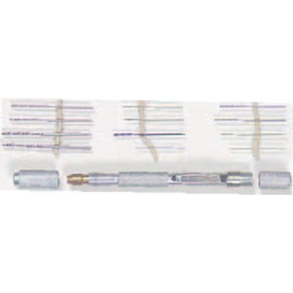 EXL70003 Mini Pin Vise with 12 Assorted Drill Bits for Dollhouse Miniature