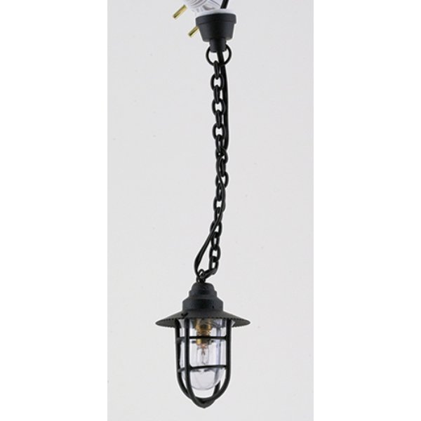 MH1071 Hanging Cage Light for Dollhouse Miniature - Black