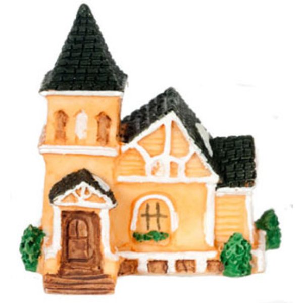 FCA4198 Manor for Dollhouse Miniature