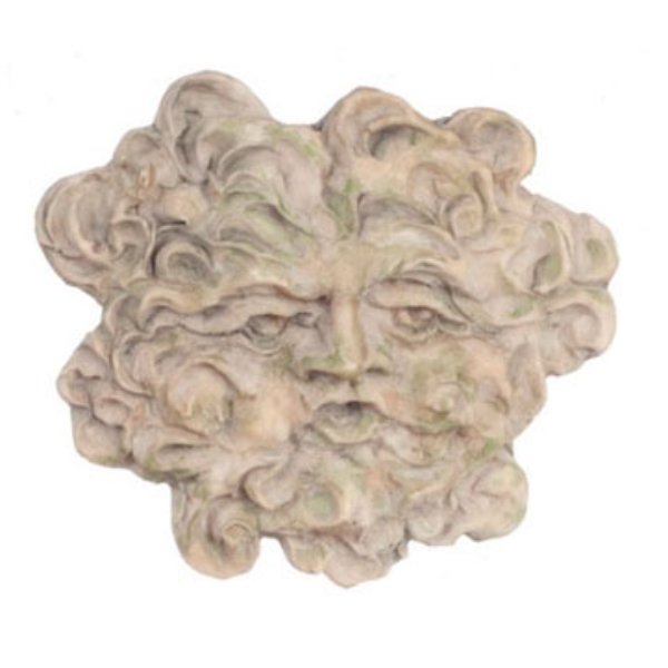 FCA4246GN Water Face for Dollhouse Miniature - Green - 2 Piece