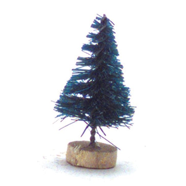 AZM6015G 1 in. Green Hemp Tree for Dollhouse Miniature