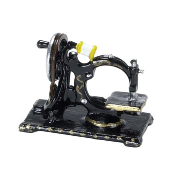 AZMA2259 Old Fashioned Sewing Machine for Dollhouse Miniature