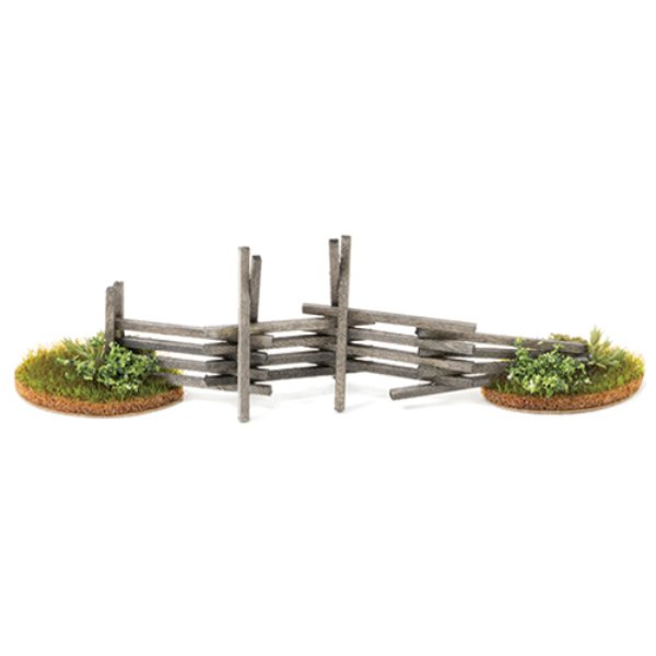 CA0393 End Cedar Fence for Dollhouse Miniature