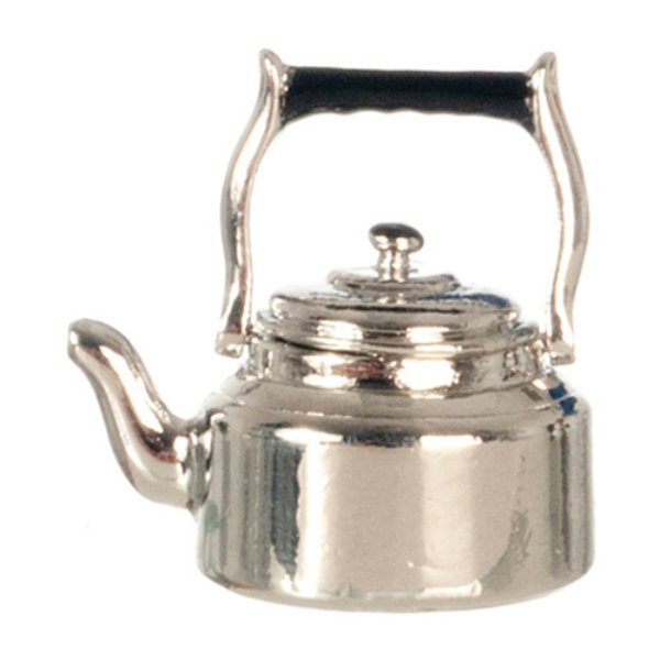 AZG8197 Silver Tea Pot for Dollhouse Miniature