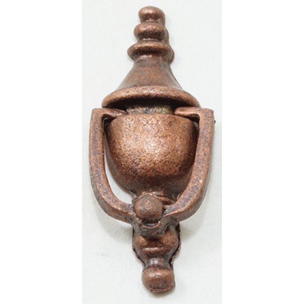 CLA05516 Working Door Knocker for Dollhouse Miniature - Oil Rubbed Bronze