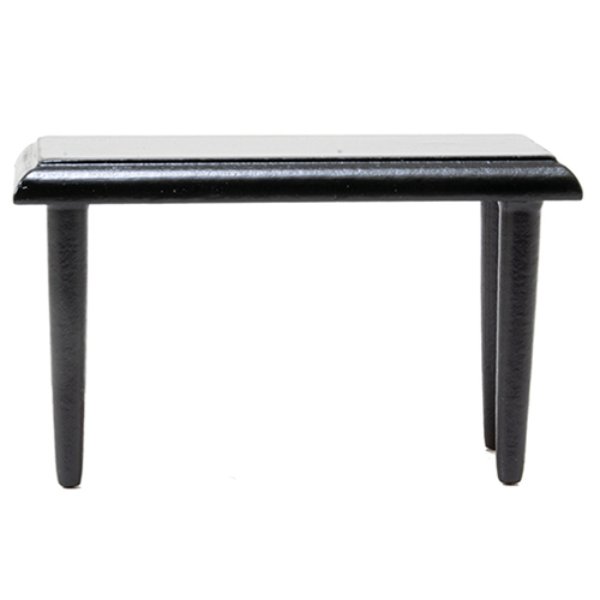 CLA10305 Coffee Table for Dollhouse Miniature - Black