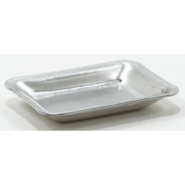 IM65051 Silver Tray for Dollhouse Miniature