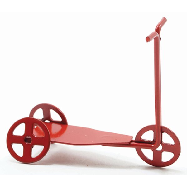 IM65217 Scooter for Dollhouse Miniature - Red