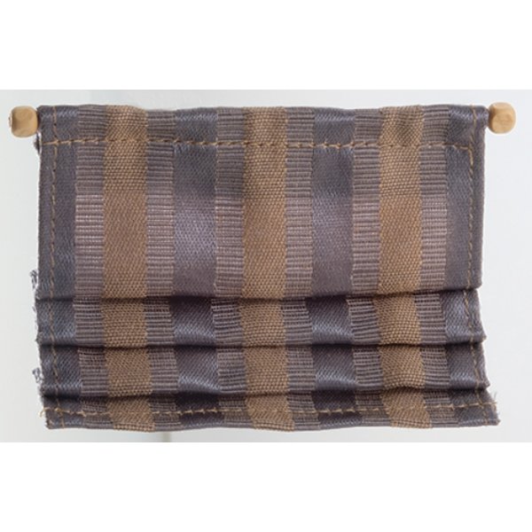 BB70018 Stripe Pattern Roman Shade for Dollhouse Miniature