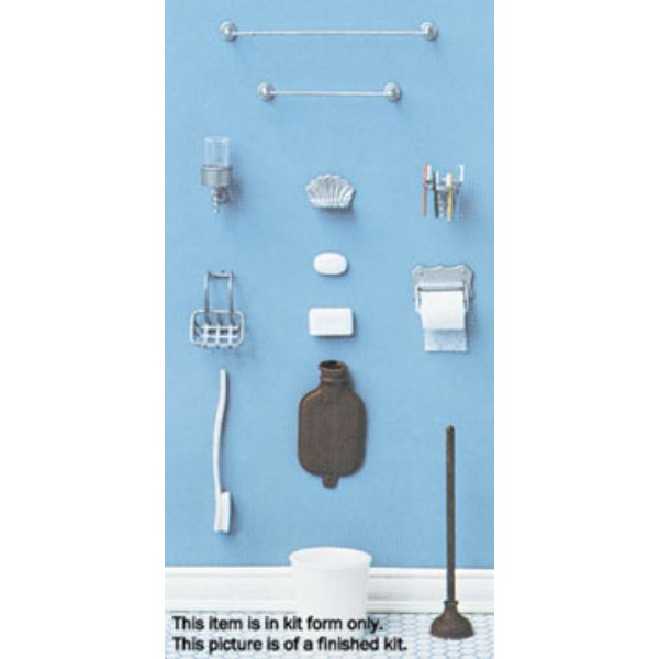 CB2205 M-161 Bathroom Accessories for Dollhouse Miniature Kit