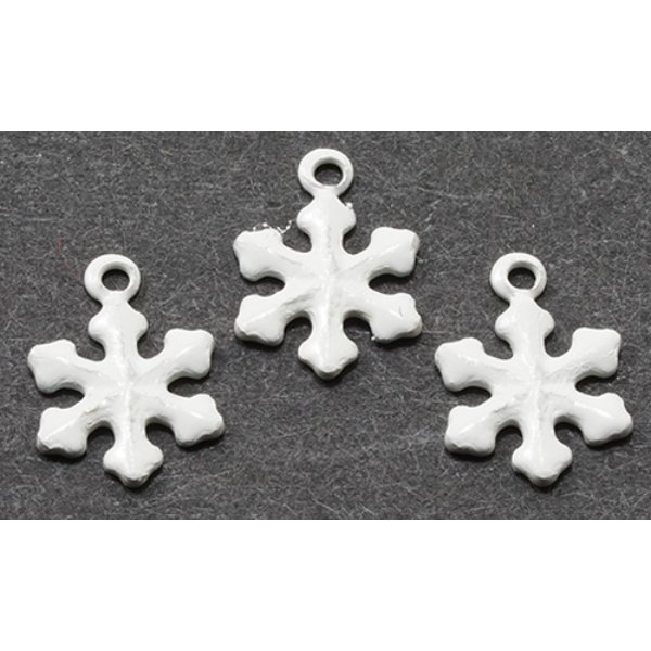 MUL4560B White Snowflakes for Dollhouse Miniature - 3 Piece