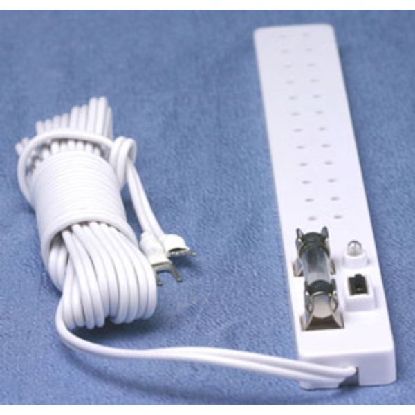 MH653 Power Strip with Fuse & Switch for Dollhouse Miniature