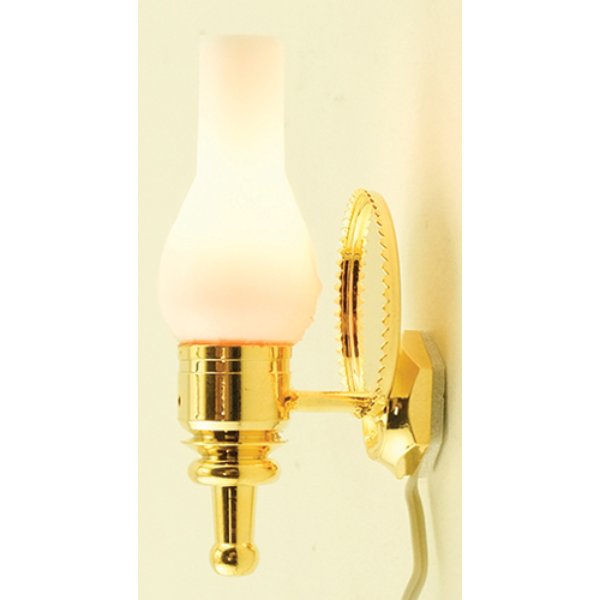 MH701 Wall Sconce Backplate Reflector for Dollhouse Miniature