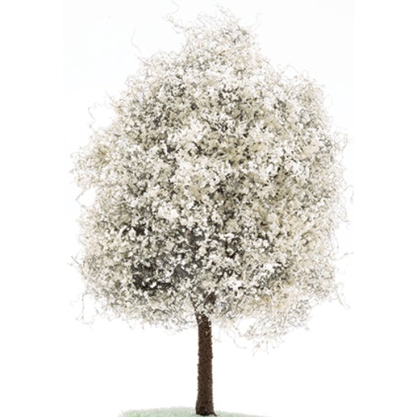 CA2500 6 in. White Dogwood Tree on Spike for Dollhouse Miniature